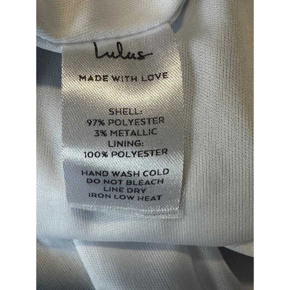 Lulus Floral Maxi Dress Sleeveless‎ Tie Back Casual Summer Blue Medium M - Picture 5 of 7